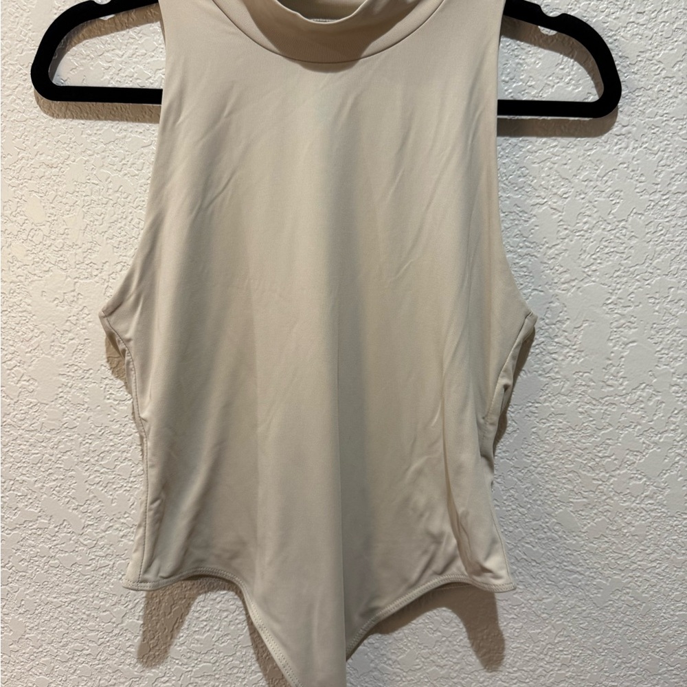 House of Harlow 1960 Cream Bodysuit